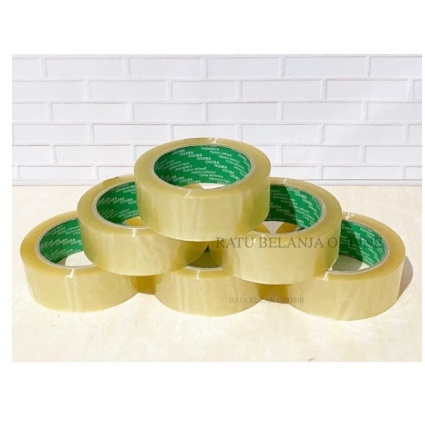 

LAKBAN STARTAPE BENING 100 YARD KUALITAS DAIMARU BENING KUAT AWET COD TERMURAH RBO ORI AWET