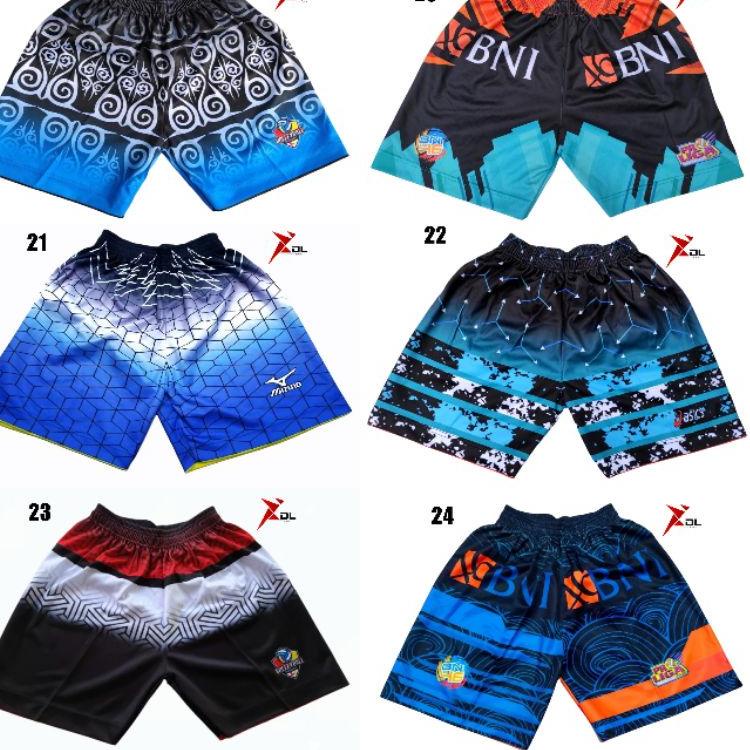Recomended.. Celana voli full printing mizuno asic bahan tebal