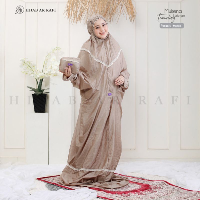 ✔️ORI EXCLUSIVE MUKENA TRAVEL MUKENA TRAVELING TERUSAN || MUKENA TERUSAN ARRAFI