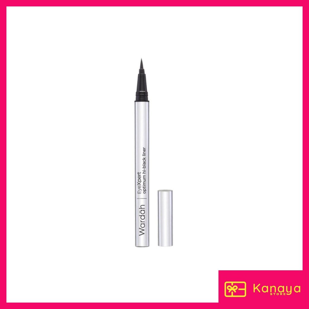 (BISA COD) Wardah EyeXpert Optimum Hi-Black Liner - Eyeliner