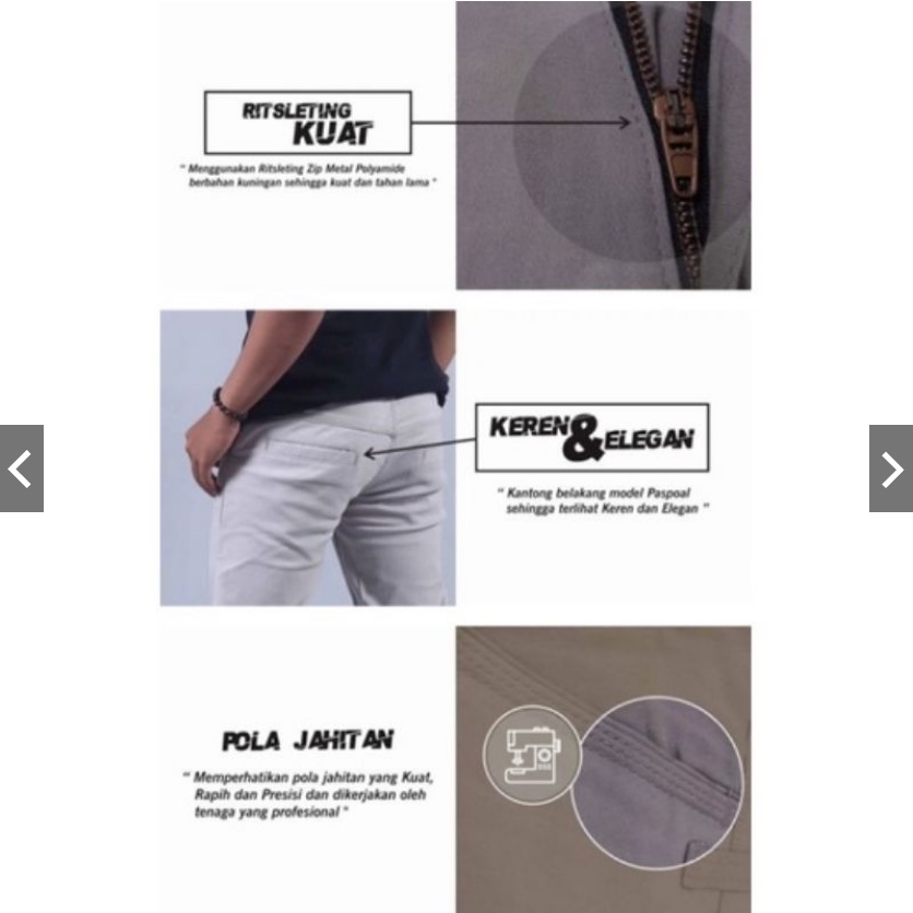 Celana Chino Panjang Pria Dickies Premium Celana Cino Distro Panjang