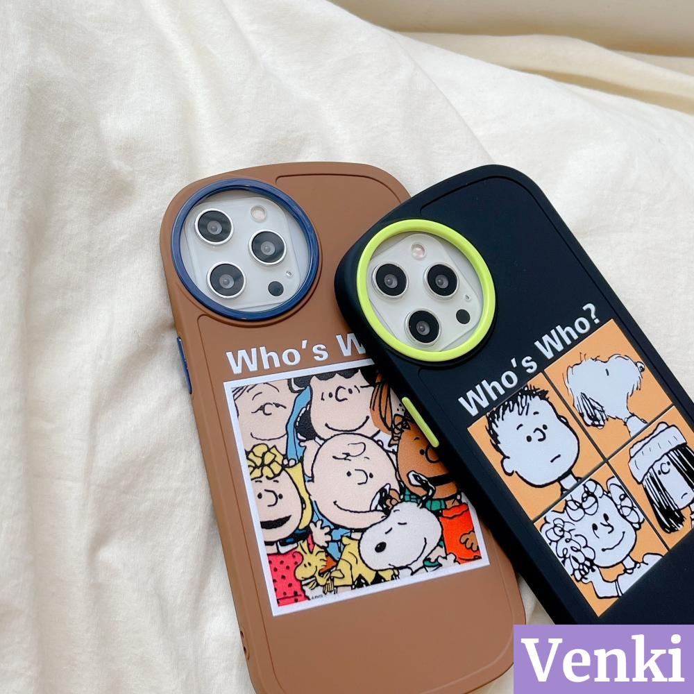 For iPhone 13 Pro Max iPhone Case Skin Feel Silicone Soft Case Square Edge Big Hole Round Ring Protection Camera Airbag Shockproof Brown Cartoon Cute Style For iPhone 13 Pro Max iPhone 12 Pro Max iPhone 11 Pro Max iPhone 7 Plus iPhone XR XS MAX Max X/XS