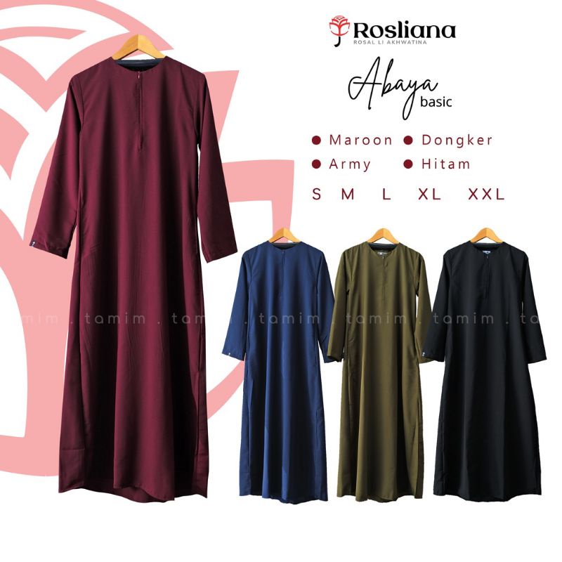 ABAYA POLOS TOYOBO RESLETING DEPAN