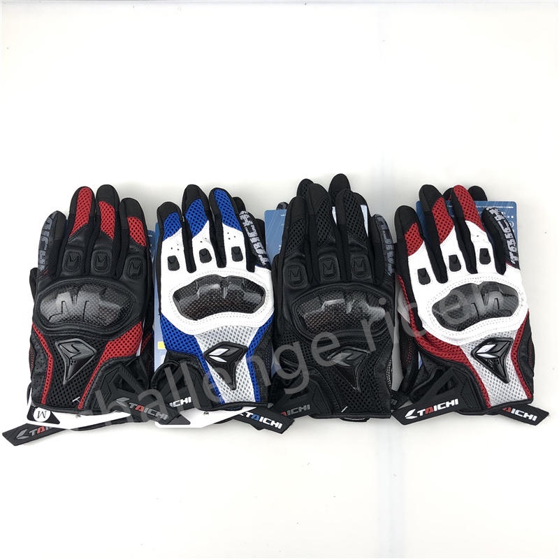 Taichi RST391 Gloves Dalam Stok Bahan Serat Karbon Bernapas Kedap Air Gloves Motor Gloves Sarung Tangan Unisex Bisa COD