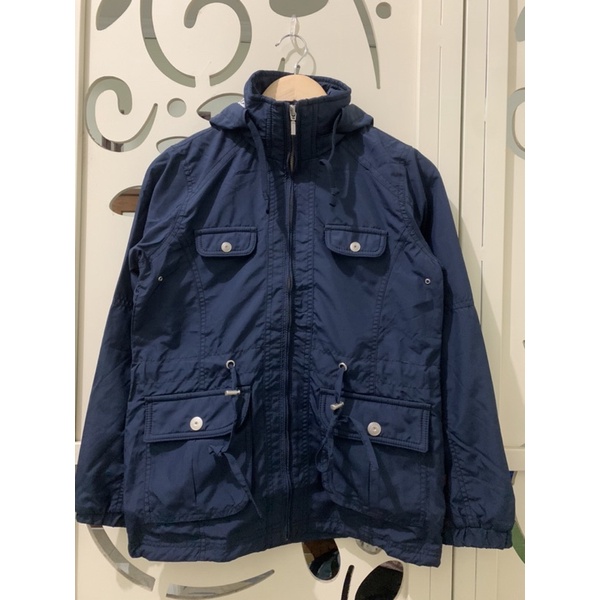 Jaket Wanita Ako Jacket Parasut Navy