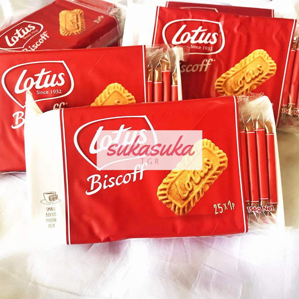 Jual Biscuit Lotus Biscoff 156 GR ISI 25 PCS ORI 100% FRESH! READY ...