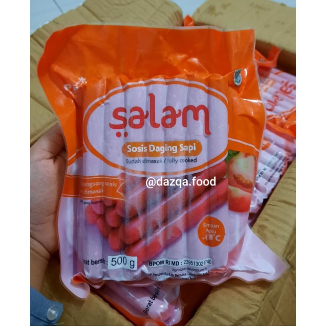 

SALAM SOSIS SAPI LONG 500G