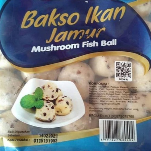 

Giziplus Mushroom Fish Ball Bakso Ikan Jamur 500 gr
