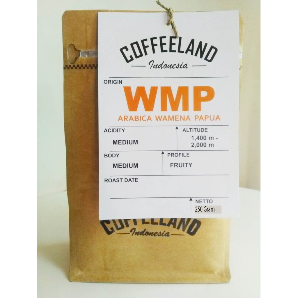 

Arabica Wamena Specialty / Kopi Arabika Asli Wamena Papua Termurah 250Gr