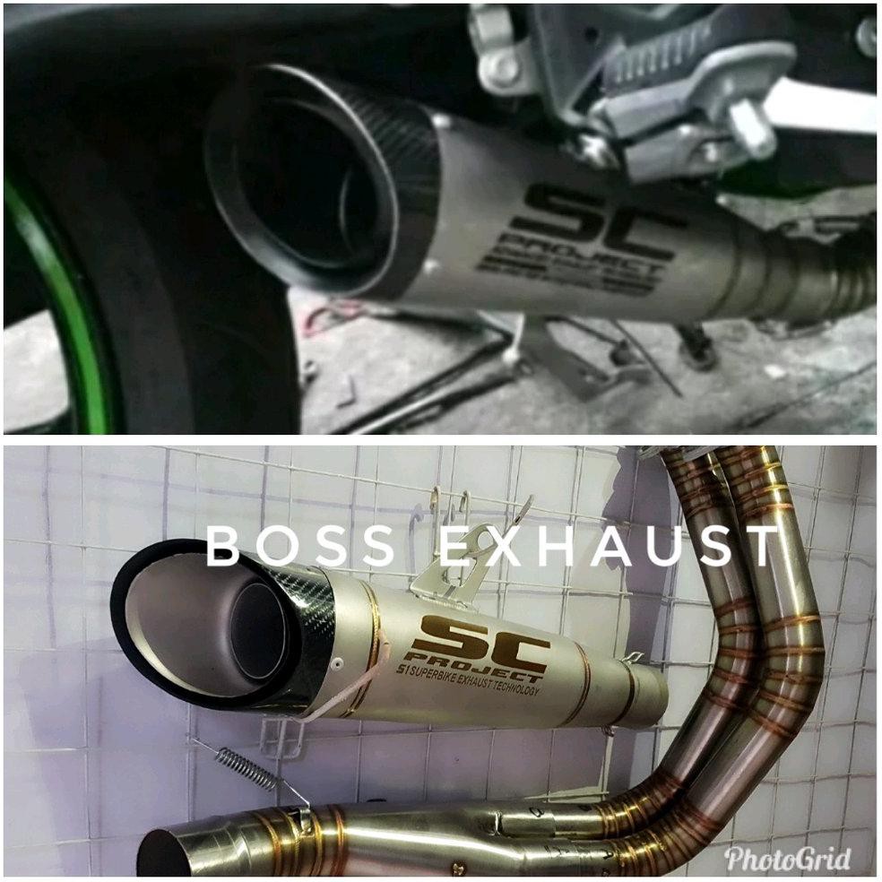 KNALPOT RACING KAWASAKI ER6 - ER6N SC PROJECT Promo