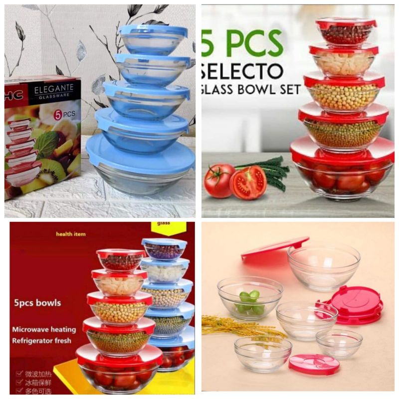 mangkok Kaca KIMGLASS / Mangkok set