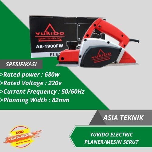 PROMO MESIN TUKANG!! MESIN PLENER YUKIDO/MESIN SERUT YUKIDO AB-1900FW