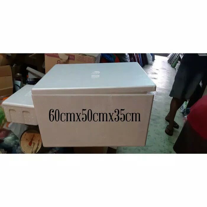 

(DISKON TERMURAH) Styrofoam box pxlxt 60cmx50cmx35cm