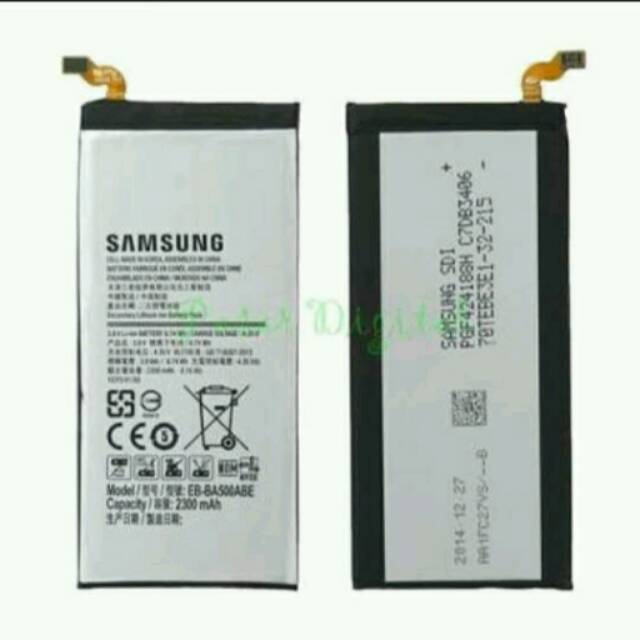 Baterai Samsung A5 2015 / Samsung A500 / Samsung E5 / Samsung EB-BA500ABE / SM-A500F