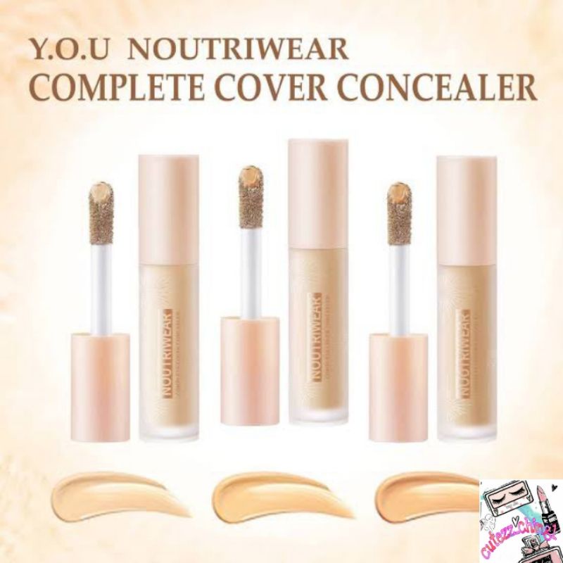 ☃Cutezz_Ching1☃YOU Noutriwear Complete Cover Concealer 4.5gr