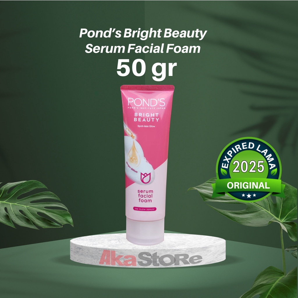 Jual Ponds Bright Beauty Facial Foam 50gr | Shopee Indonesia