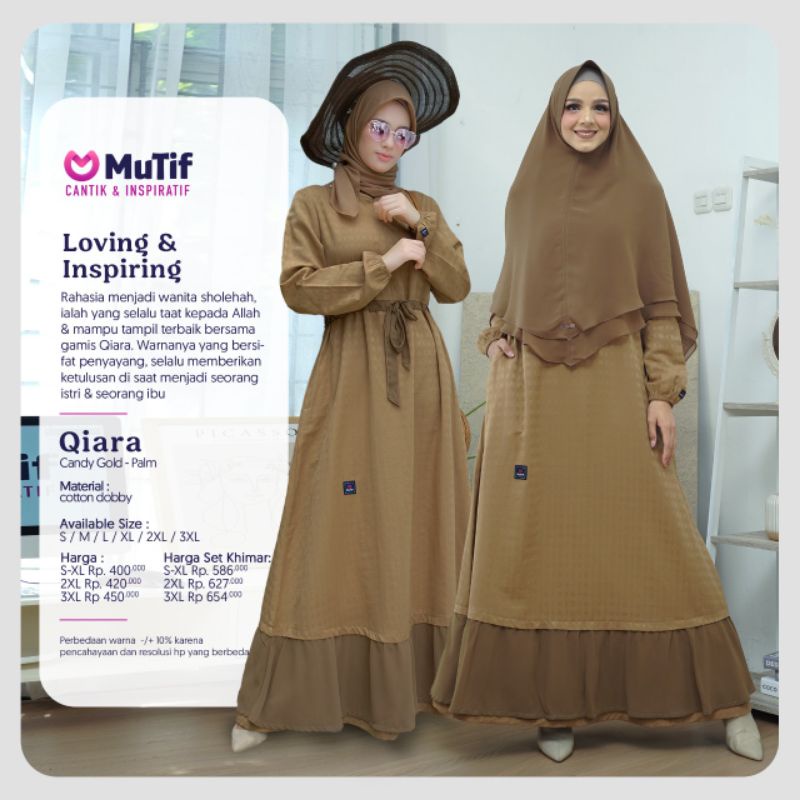 GAMIS MUTIF QIARA