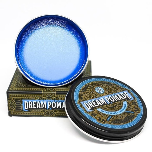 [BPOM] DREAM POMADE BLUE WATERBASED STRONG HOLD FREE SISIR SAKU