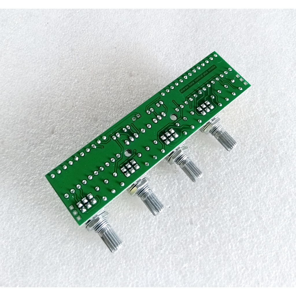 Modul Stereo Tone Control 2 Transistor Plus Middle