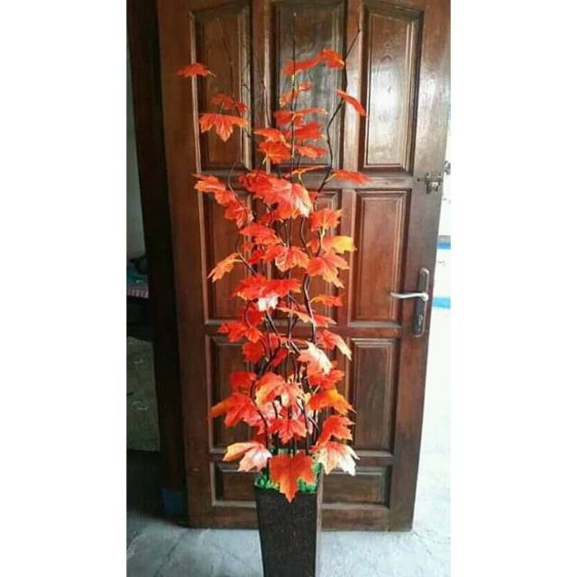 Bunga sudut bambu ulir