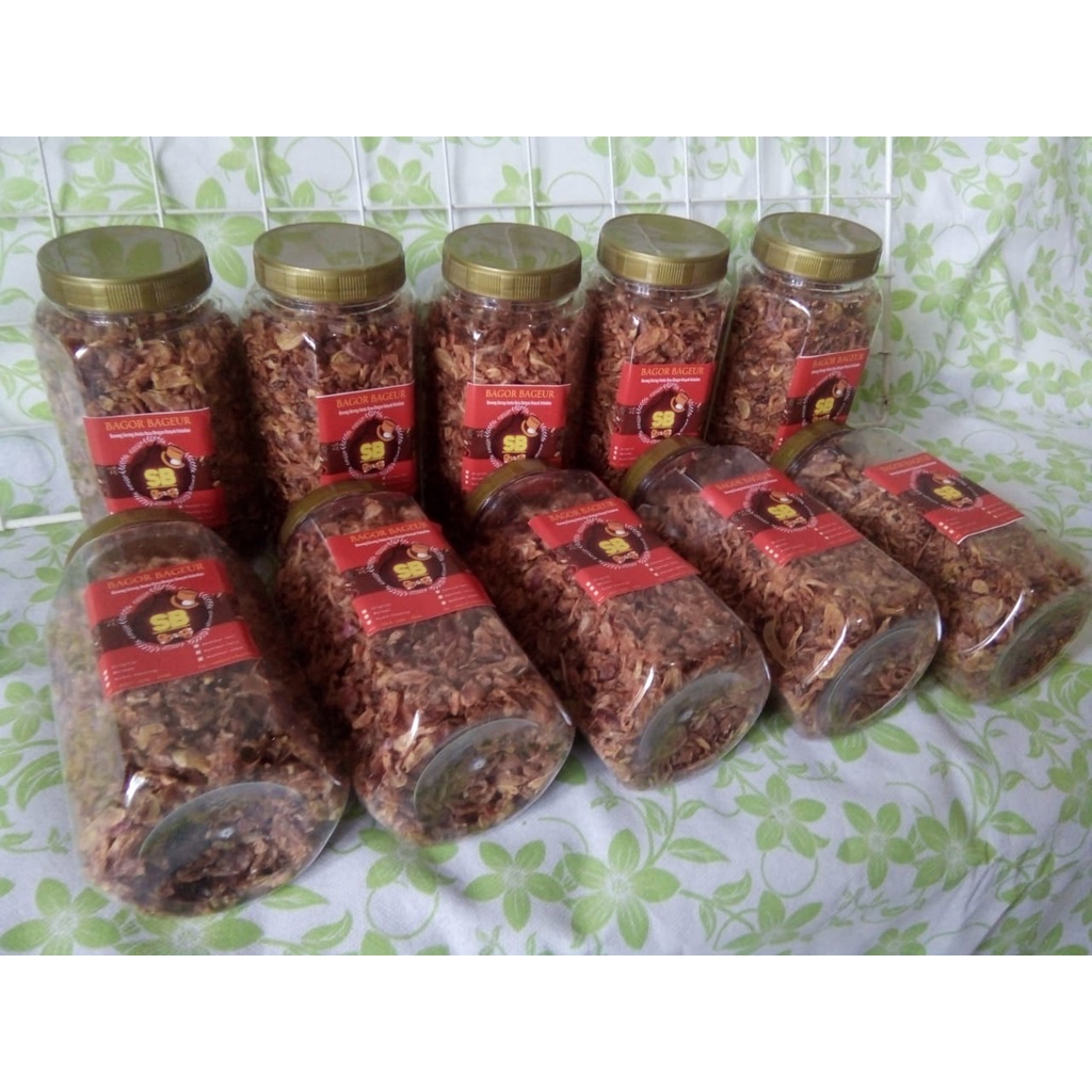 

Bawang goreng kualitas up ( under premium ) 14 ribu/ 200 gram