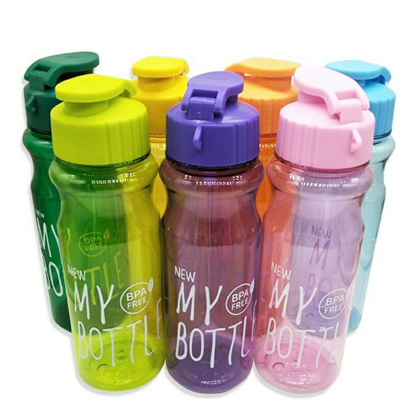 MY BOTTLE WARNA TUTUP KLIK BPA FREE 500ML