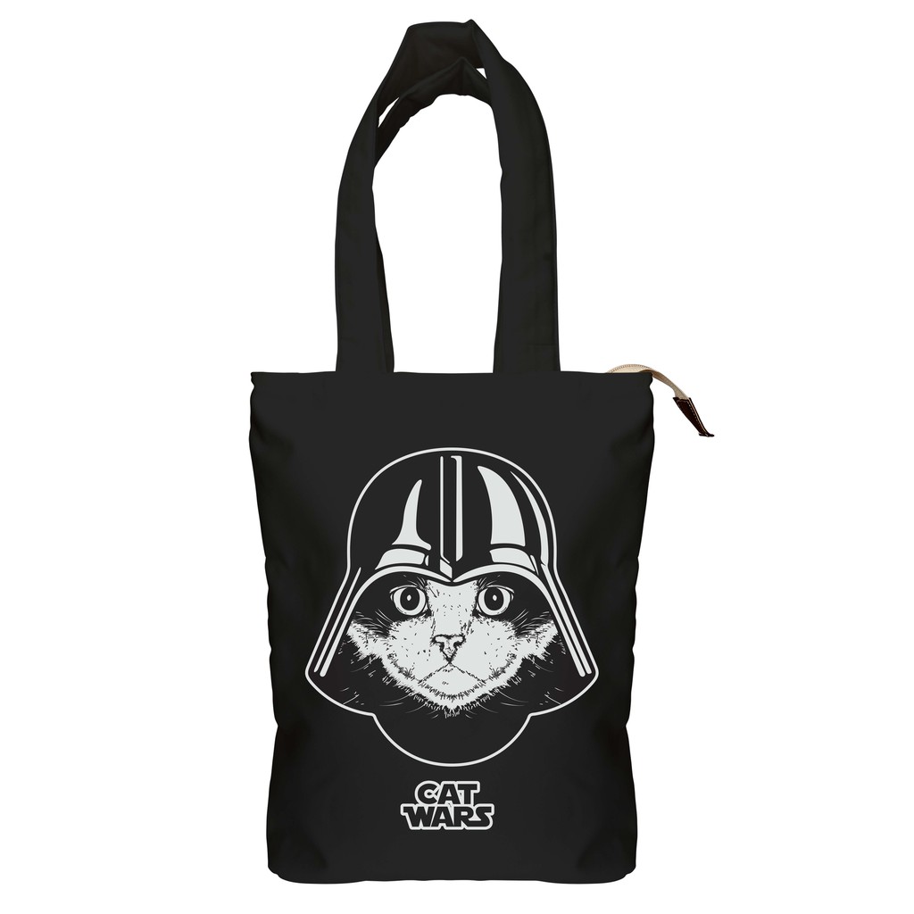 Tote Bag Kanvas Cordura Cat Vader