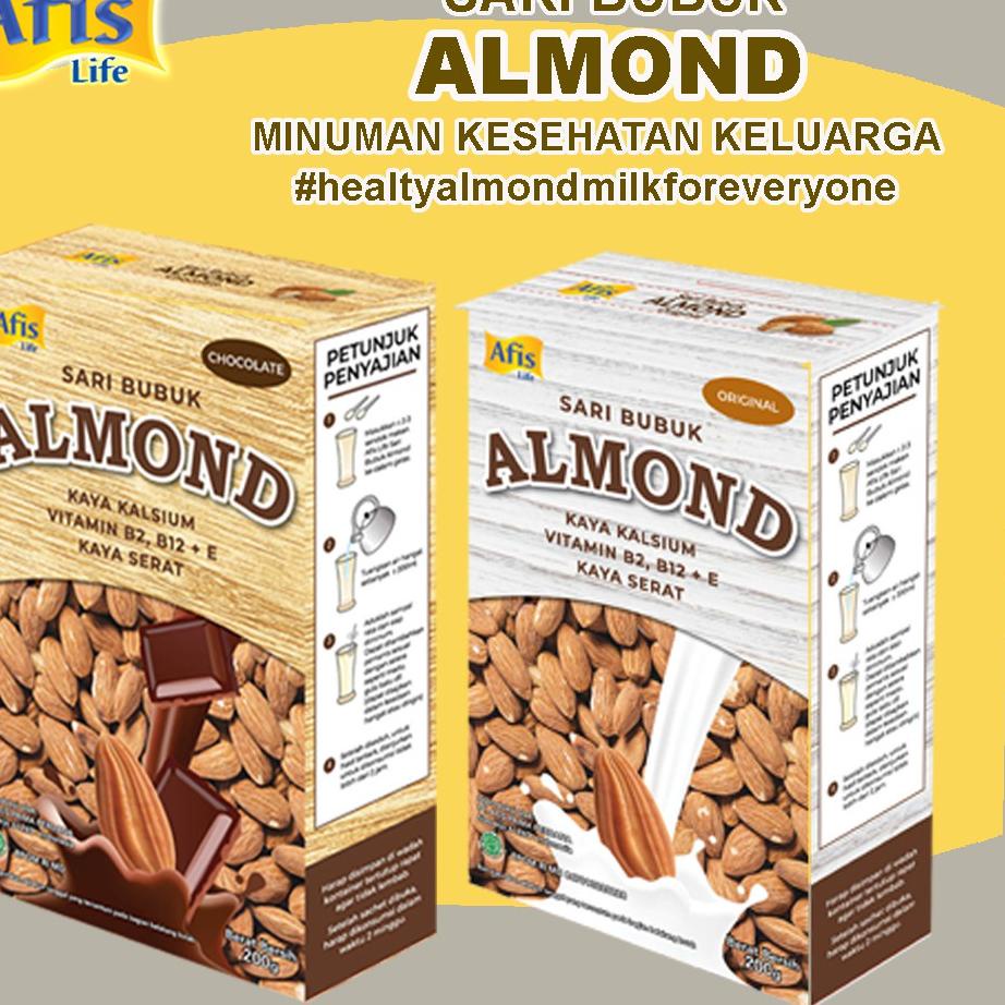 

[KODE CALO7] Afis Susu Almond Sari Bubuk Almond Plus Madu Untuk Anak Dan Dewasa-BELLA SHOP