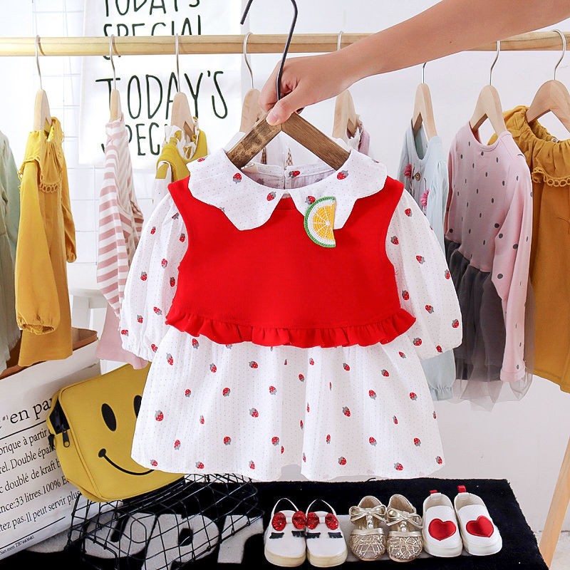 Bayi - 2 Tahun | Dress Korean XIA JIAO - Overall Rompi Dres bayi Gaun Anak Perempuan Fashion baby korea Style Kualitas Import babycinnamon