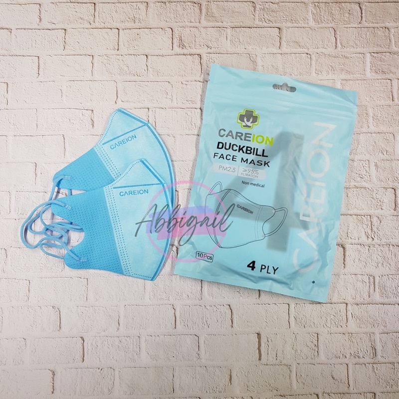 𝘈𝘉𝘎✰ Masker Duckbill Careion Premium 4PLY 1Pack isi 10 Pcs Dewasa Warna warni / Face Mask Duck Bill Earloop / Duckbill Careion 4 PLY Medis Garis model Sensi Warna Warni / Masker Duckbill Tebal 4 Lapis 1060