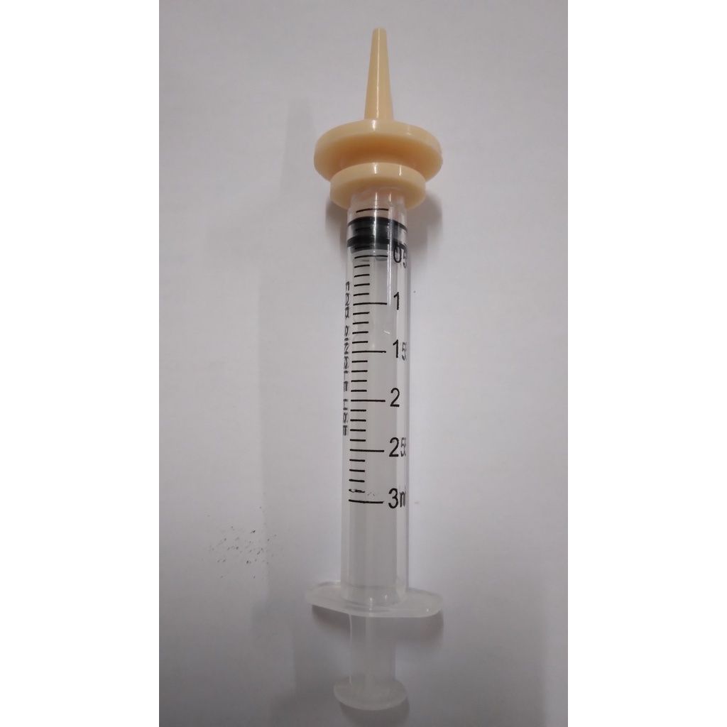 Miracle Nipple dan 1,3,5ml Luar-Lock Plastik Syringe Set -Dot Small-