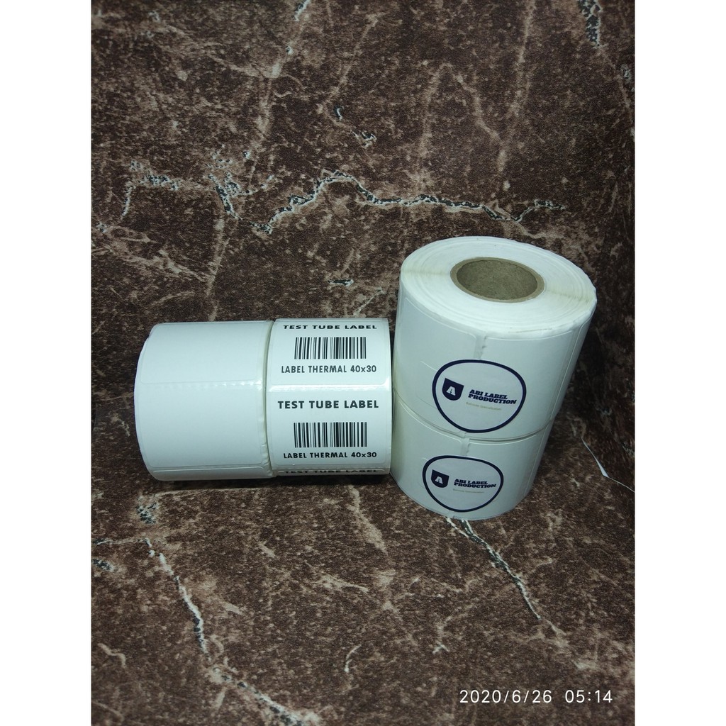 

Stiker Thermal 4x3 - Sticker Thermal 4x3 - Label Barcode Thermal 4x3 - Label Thermal 4x3 isi 500 Pcs
