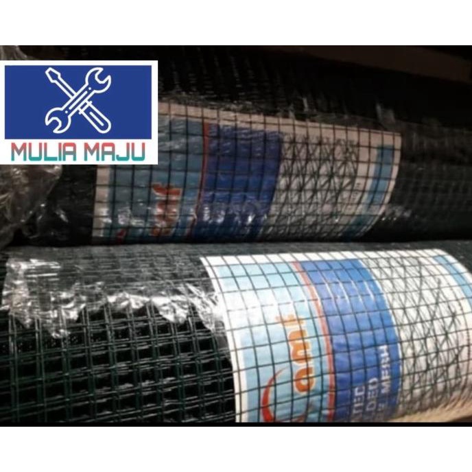 

Kawat Loket Pvc 1/2Inx1Mx20 Meter /Kawat Loket Hijau 1In (Per Rol)