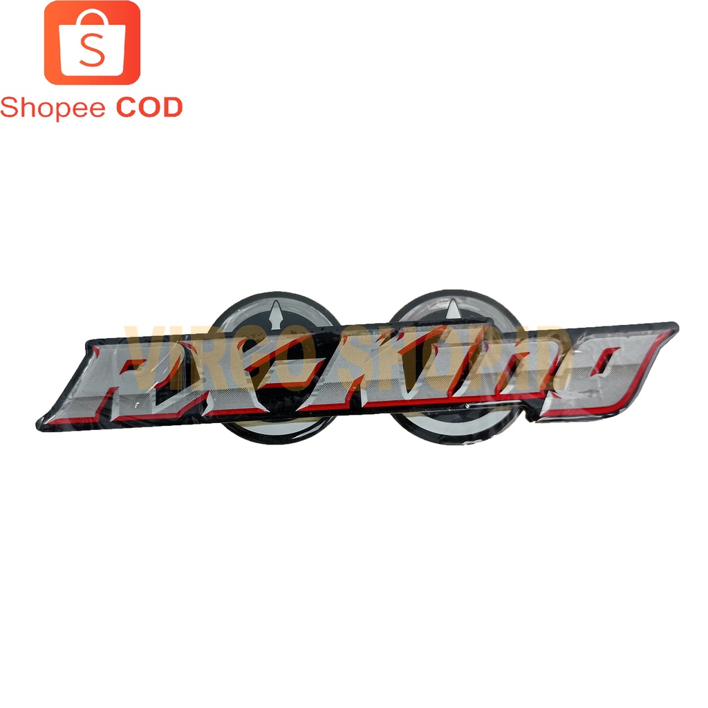 Emblem tanki dan tutup accu RX-King