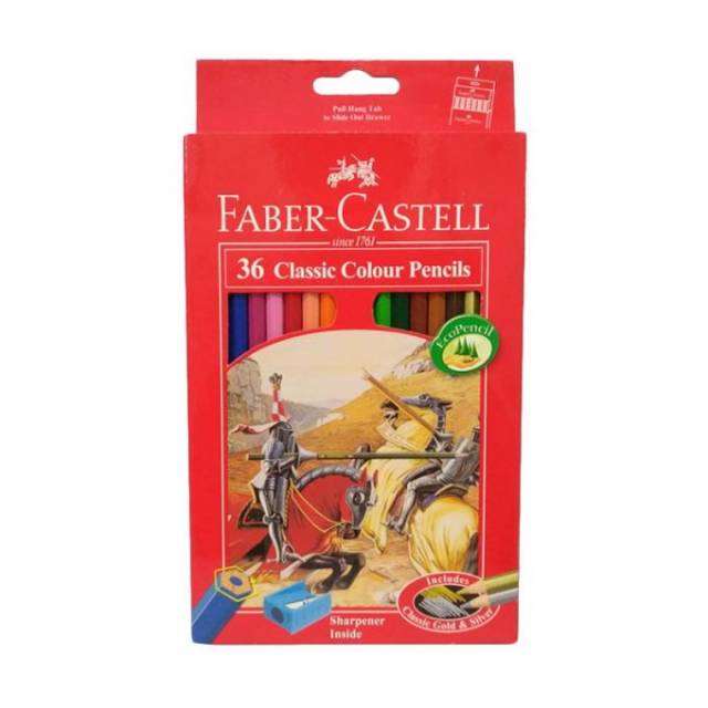 

Faber Castell Classic Colour Pencils 36-Long