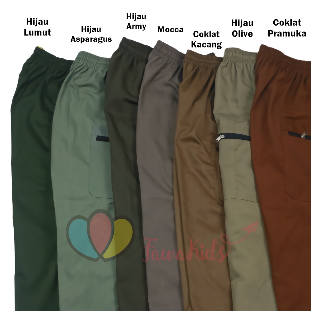 Celana Pangsi JUMBO fit to XL / Kantong Santai Pria Harian Laki Polos Resleting Big Size Murah Adem