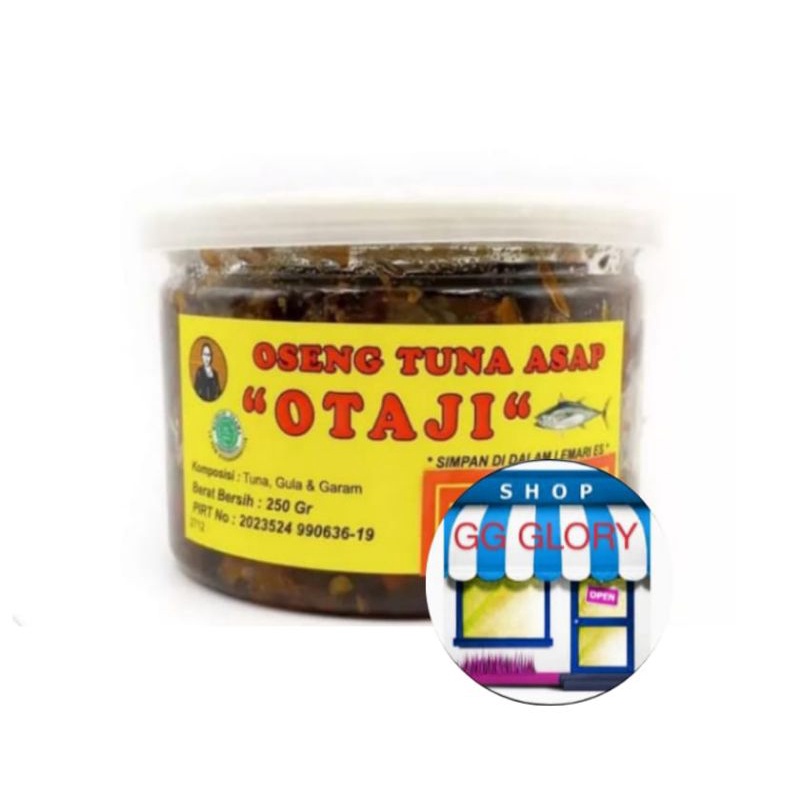 

Oseng tuna asap OTAJI rasa original/rasa pedas 250 gr