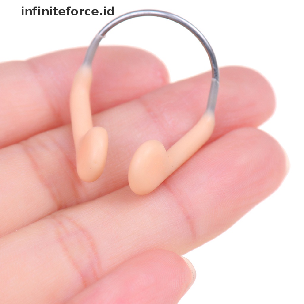 (Infiniteforce.Id) Klip Hidung Bahan Silikon Anti Slip Untuk Diving / Renang