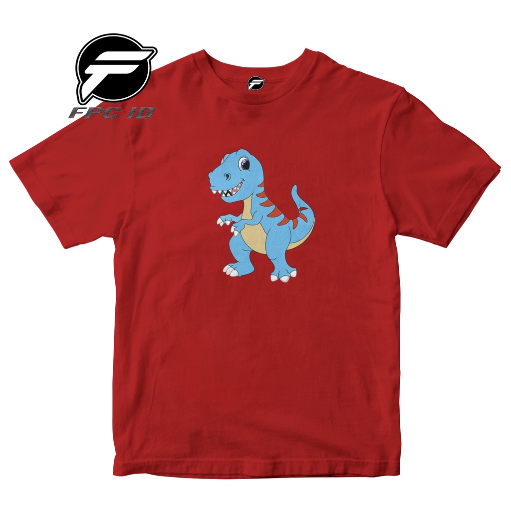 Kaos Dinosaurus Cotton Combed 30s Baju Anak Pakaian Murah Atasan Berkualitas