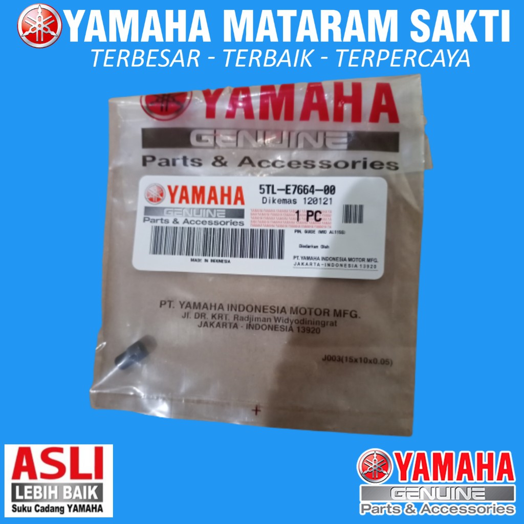 PIN GUIDE / PIN SECONDARY FIXED MIO, FINO, SOUL, MIO J, SOUL GT, FINO FI, X-RIDE  ORI / 5TL-E7664-00