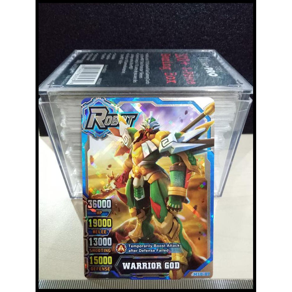 Open Ds Hero Of Robots "Warrior God" (Silver Robot Card Ngv4)