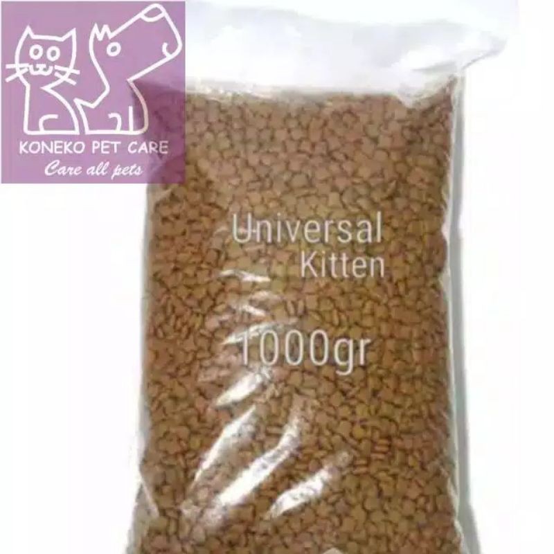 Universal Kitten 1kg pakan kucing