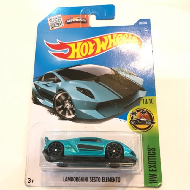 Jual Hot Wheels Lamborghini Sesto Elemento Indonesiashopee Indonesia 8682