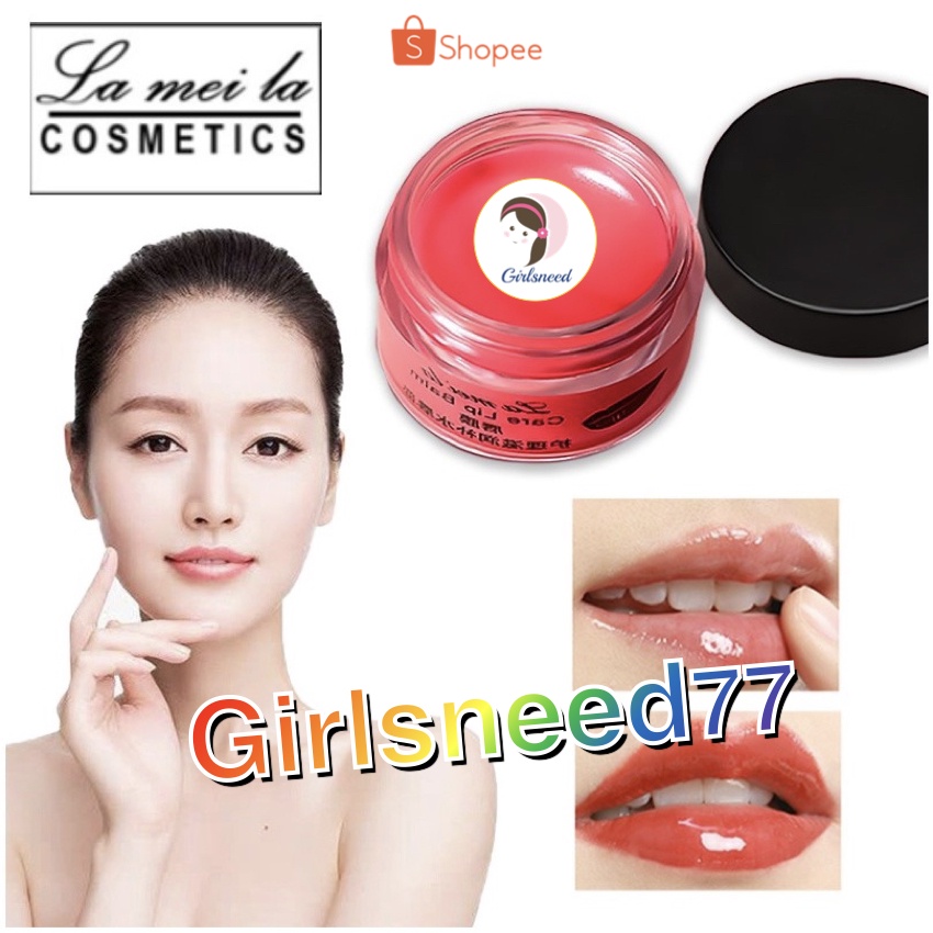 GIRLSNEED77 Lameila Lip Care Balm Pelembab Bibir Lameila 3044 Moisturiser Pelembab Bibir Lip Mask Masker Bibir Perawatan Bibir Pecah Pecah