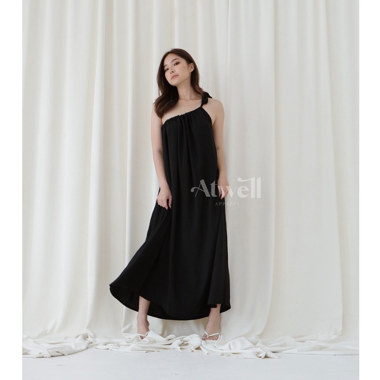 Brigitte One Shoulder Long Dress