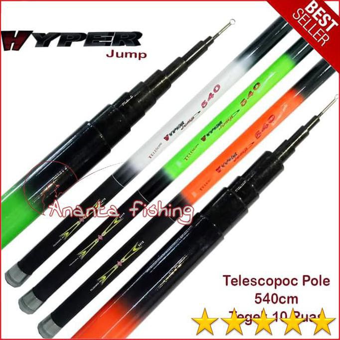 Road Joran Tegek Gagang Pancing Ikan Laut Fiber Ruas Sambungan