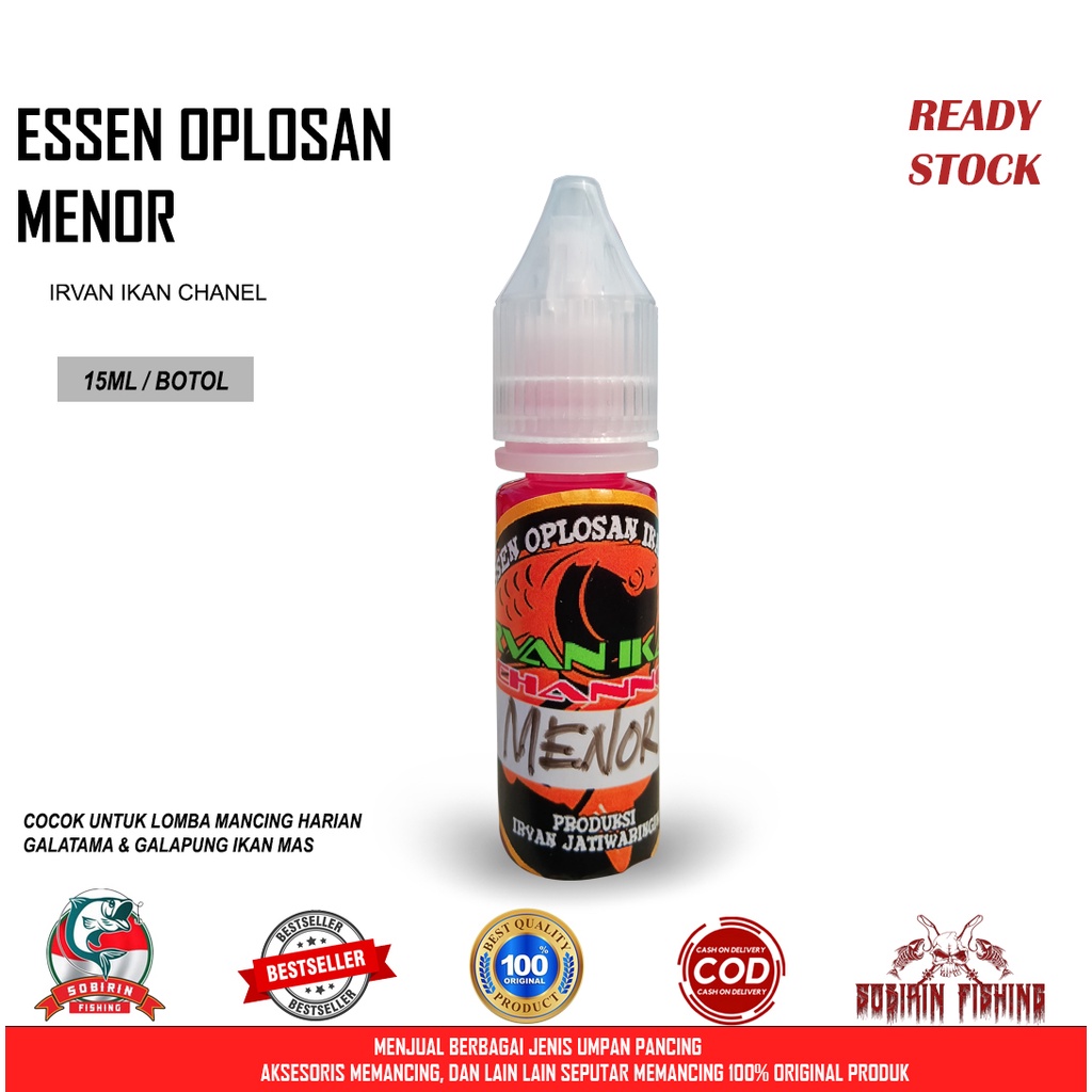 Essen Oplosan Menor Irvan Ikan 15ml