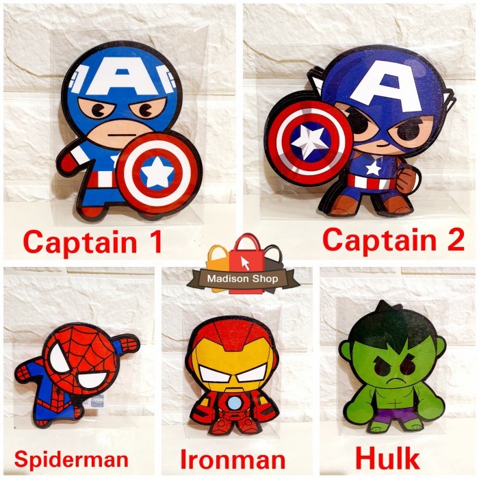 Angpao Superhero Avenger Hologram Angpau Kartun Amplop Kado Anak Murah Harga Grosir Termurah