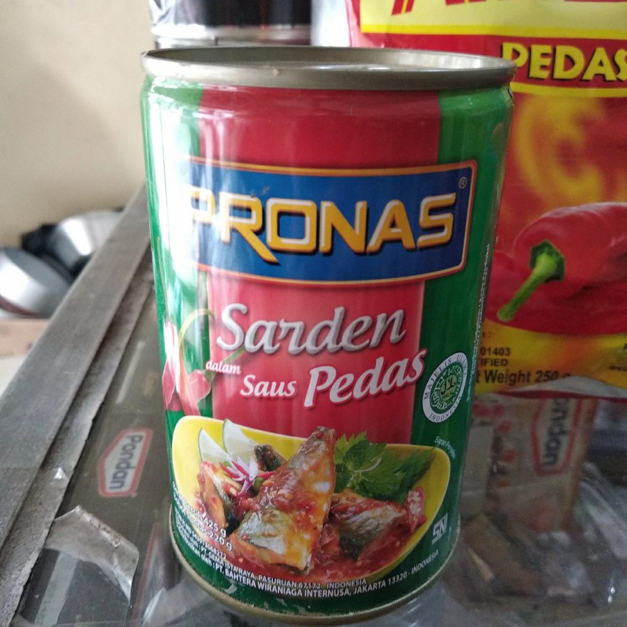 

sarden saus pedas pronas 485gr