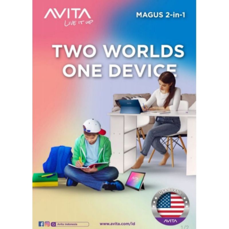 AVITA Magus 2-in-1 Celeron N4020 / 4GB / Storage 64GB eMMC / 11,6&quot; / W.10